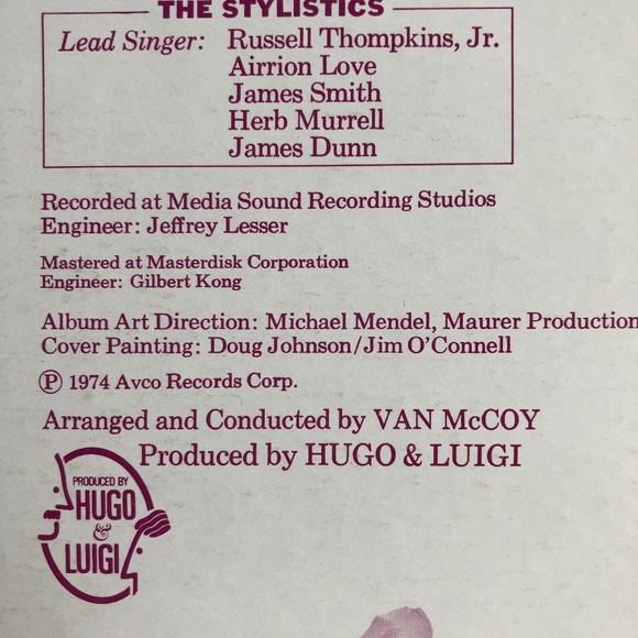 The Stylistics Lets Put it all Together Vinyl - Picture 3 of 5